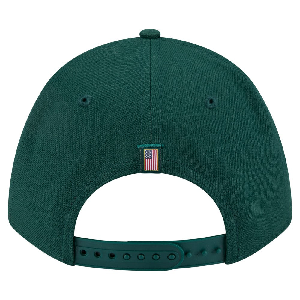 Athletics New Era American Flag 9FORTY M-Crown A-Frame Adjustable Hat - Green - New Era Sale