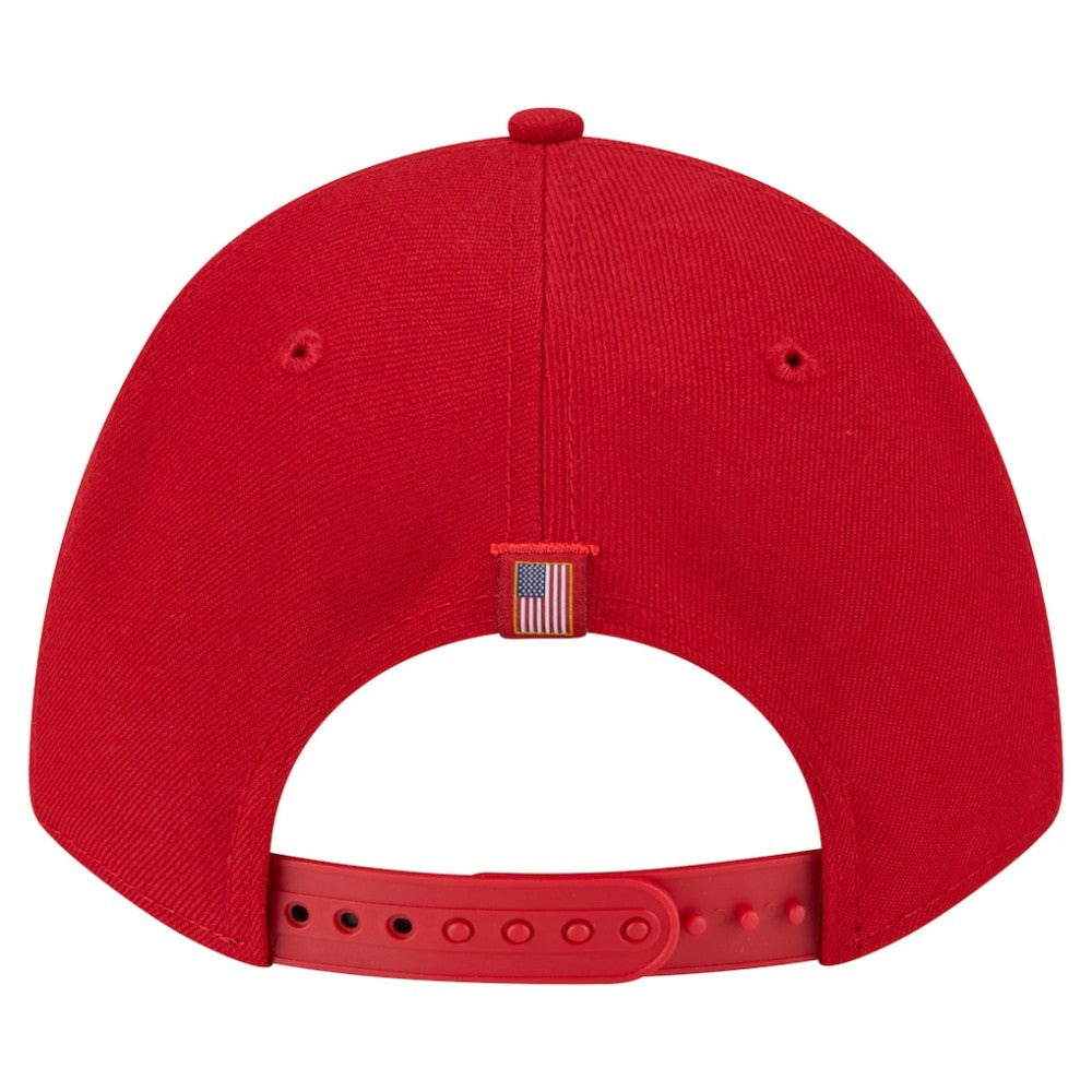 Philadelphia Phillies New Era American Flag 9FORTY M-Crown A-Frame Adjustable Hat - Red - New Era Online