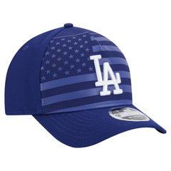 Los Angeles Dodgers New Era American Flag 9FORTY M-Crown A-Frame Adjustable Hat - Royal - New Era Discount