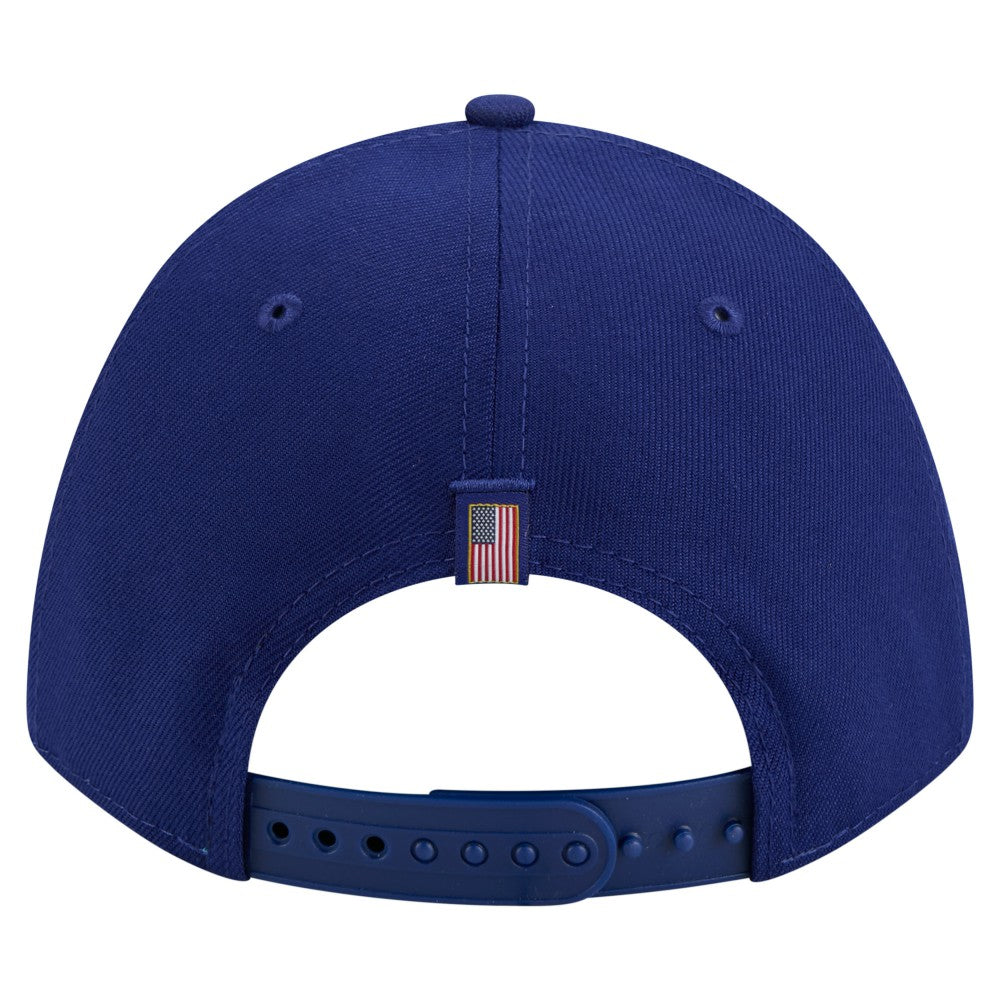 Los Angeles Dodgers New Era American Flag 9FORTY M-Crown A-Frame Adjustable Hat - Royal - New Era Discount