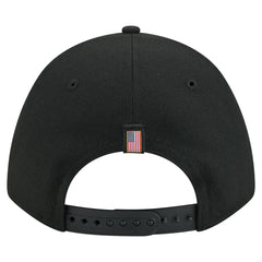 Miami Marlins New Era American Flag 9FORTY M-Crown A-Frame Adjustable Hat - Black - New Era Online