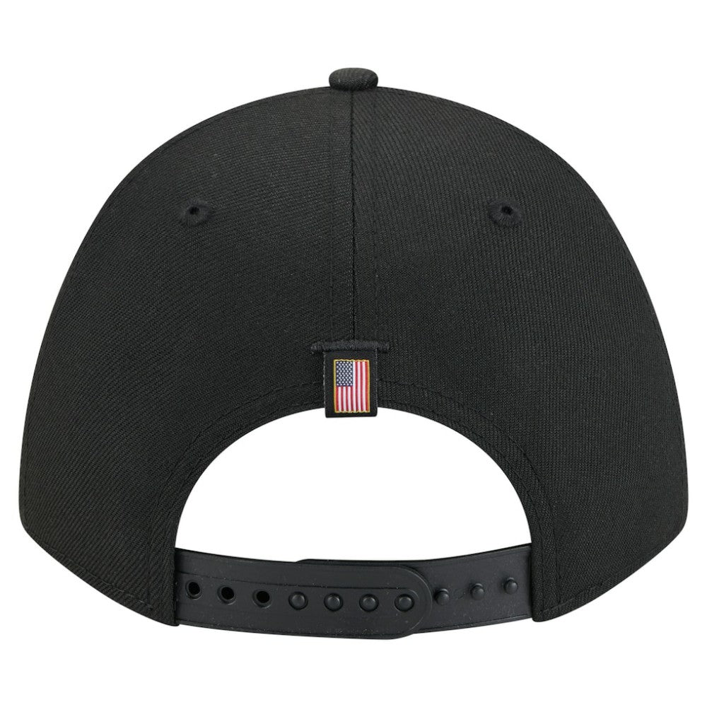 San Francisco Giants New Era American Flag 9FORTY M-Crown A-Frame Adjustable Hat - Black - New Era Online