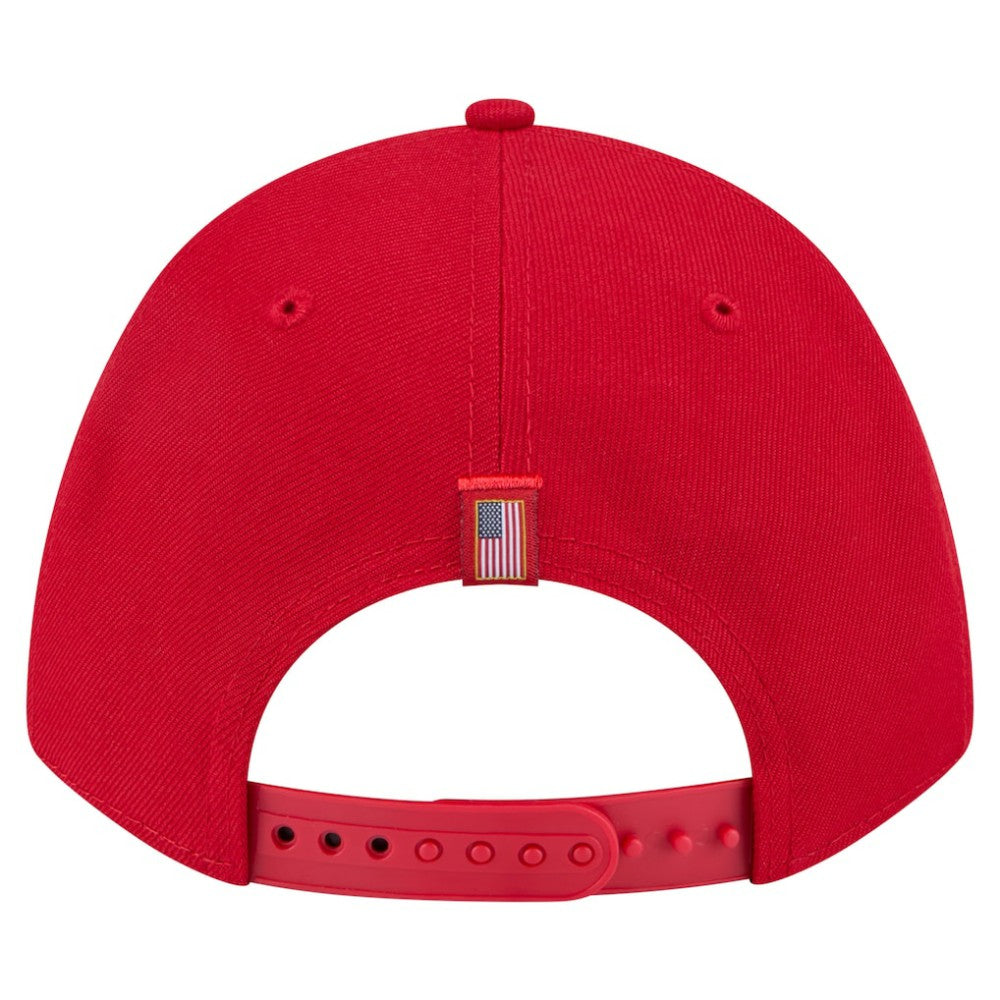 St. Louis Cardinals New Era American Flag 9FORTY M-Crown A-Frame Adjustable Hat - Red - New Era Discount