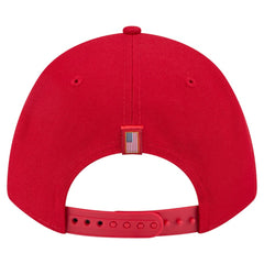 St. Louis Cardinals New Era American Flag 9FORTY M-Crown A-Frame Adjustable Hat - Red - New Era Discount