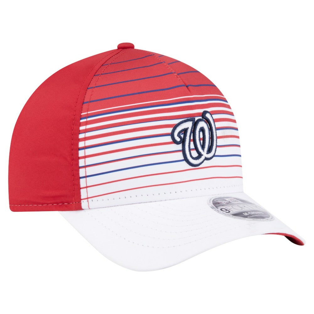 Washington Nationals New Era Gradient 9FORTY M-Crown Adjustable Hat - Red - New Era on Sale