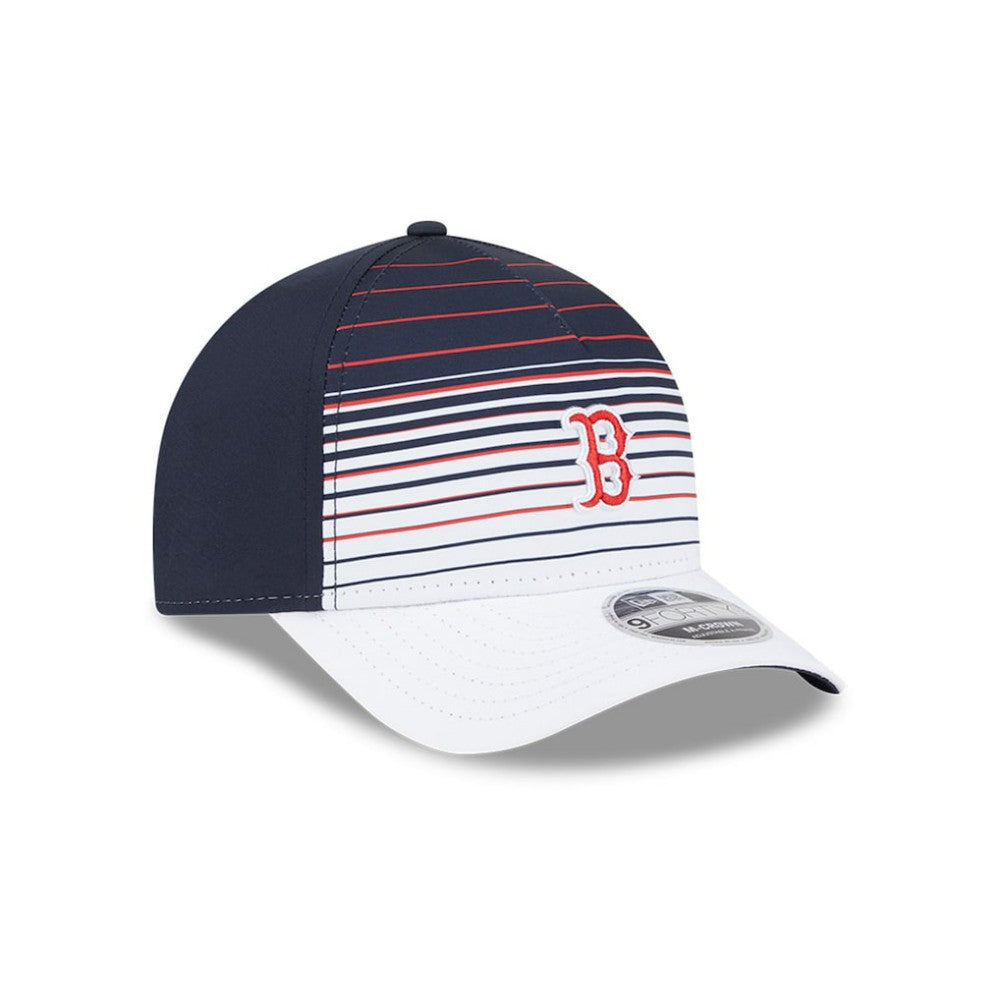 Boston Red Sox New Era Gradient 9FORTY M-Crown Adjustable Hat - Navy - New Era Lifestyle