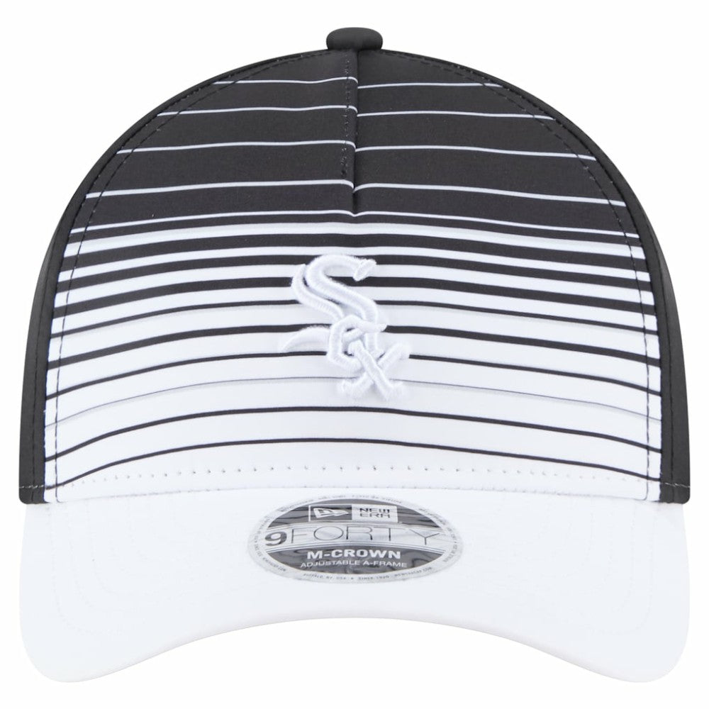 Chicago White Sox New Era Gradient 9FORTY M-Crown Adjustable Hat - Black - New Era Lifestyle