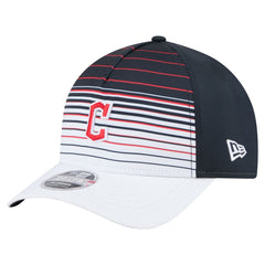 Cleveland Guardians New Era Gradient 9FORTY M-Crown Adjustable Hat - Navy - New Era Lifestyle