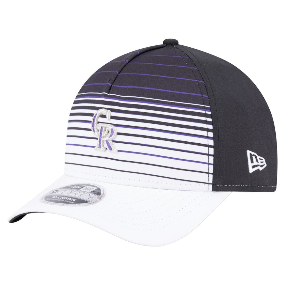 Colorado Rockies New Era Gradient 9FORTY M-Crown Adjustable Hat - Black - New Era Online