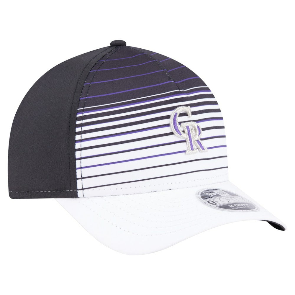Colorado Rockies New Era Gradient 9FORTY M-Crown Adjustable Hat - Black - New Era Online