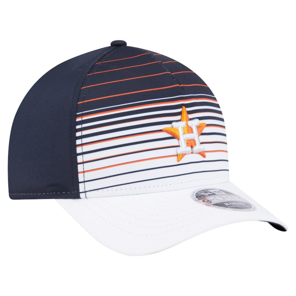 Houston Astros New Era Gradient 9FORTY M-Crown Adjustable Hat - Navy - New Era Discount