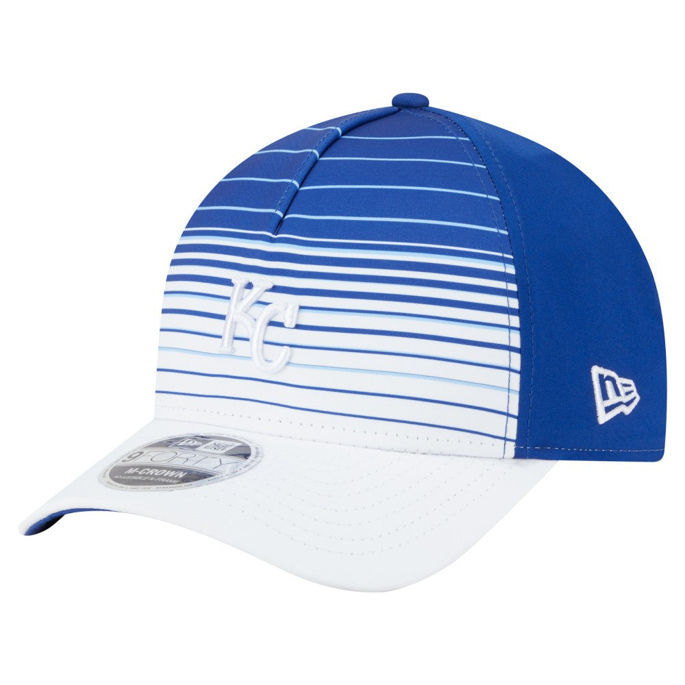 Kansas City Royals New Era Gradient 9FORTY M-Crown Adjustable Hat - Royal - New Era Sale