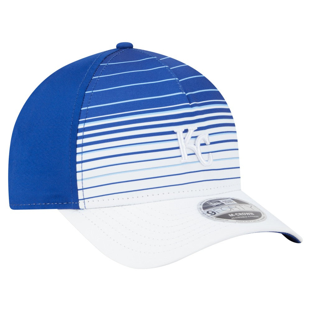 Kansas City Royals New Era Gradient 9FORTY M-Crown Adjustable Hat - Royal - New Era Sale