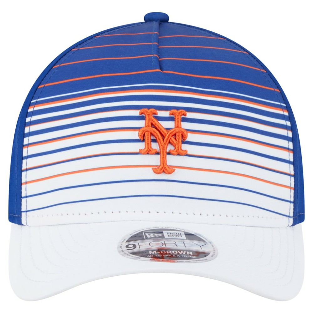 New York Mets New Era Gradient 9FORTY M-Crown Adjustable Hat - Royal - New Era Discount
