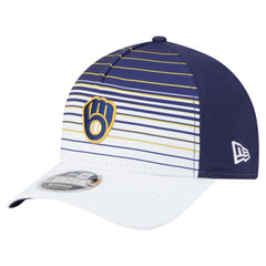 Milwaukee Brewers New Era Gradient 9FORTY M-Crown Adjustable Hat - Navy - New Era Online