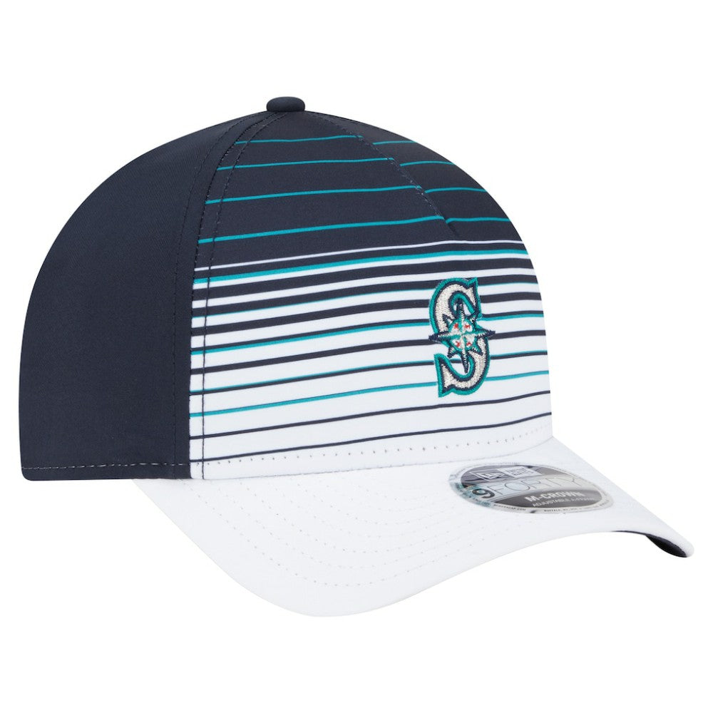 Seattle Mariners New Era Gradient 9FORTY M-Crown Adjustable Hat - Navy - New Era Online