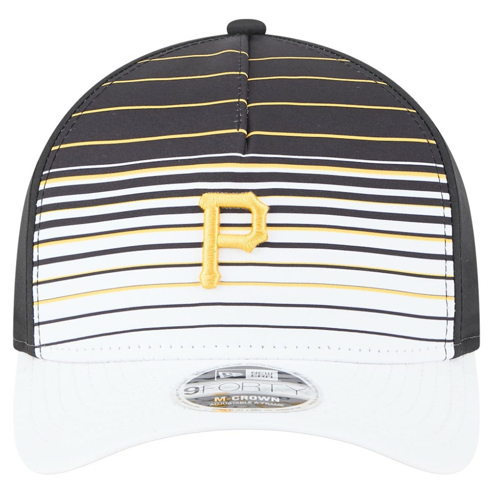 Pittsburgh Pirates New Era Gradient 9FORTY M-Crown Adjustable Hat - Black - New Era on Sale