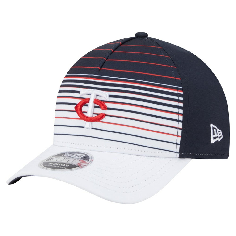 Minnesota Twins New Era Gradient 9FORTY M-Crown Adjustable Hat - Navy - New Era Lifestyle
