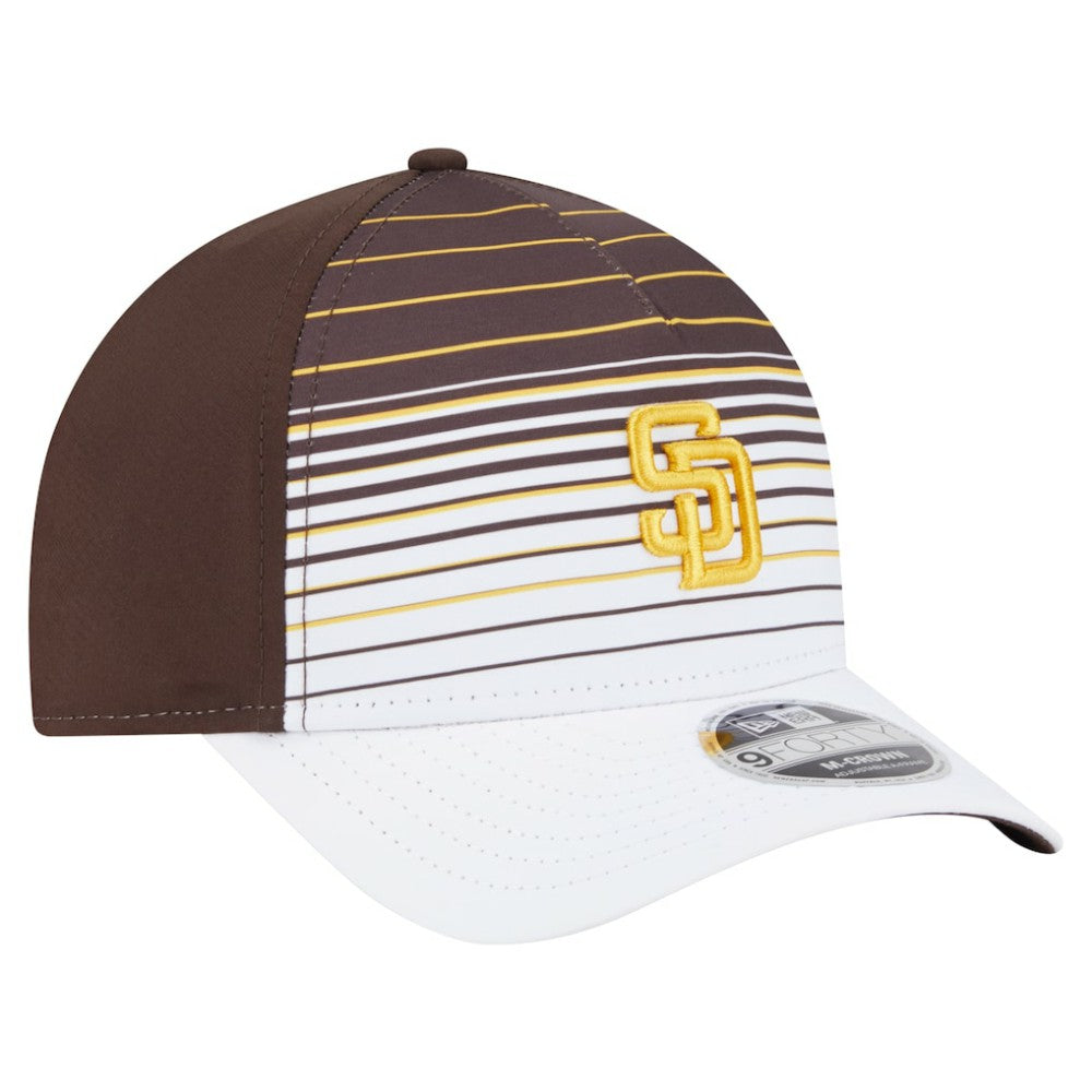 San Diego Padres New Era Gradient 9FORTY M-Crown Adjustable Hat - Brown - New Era Online