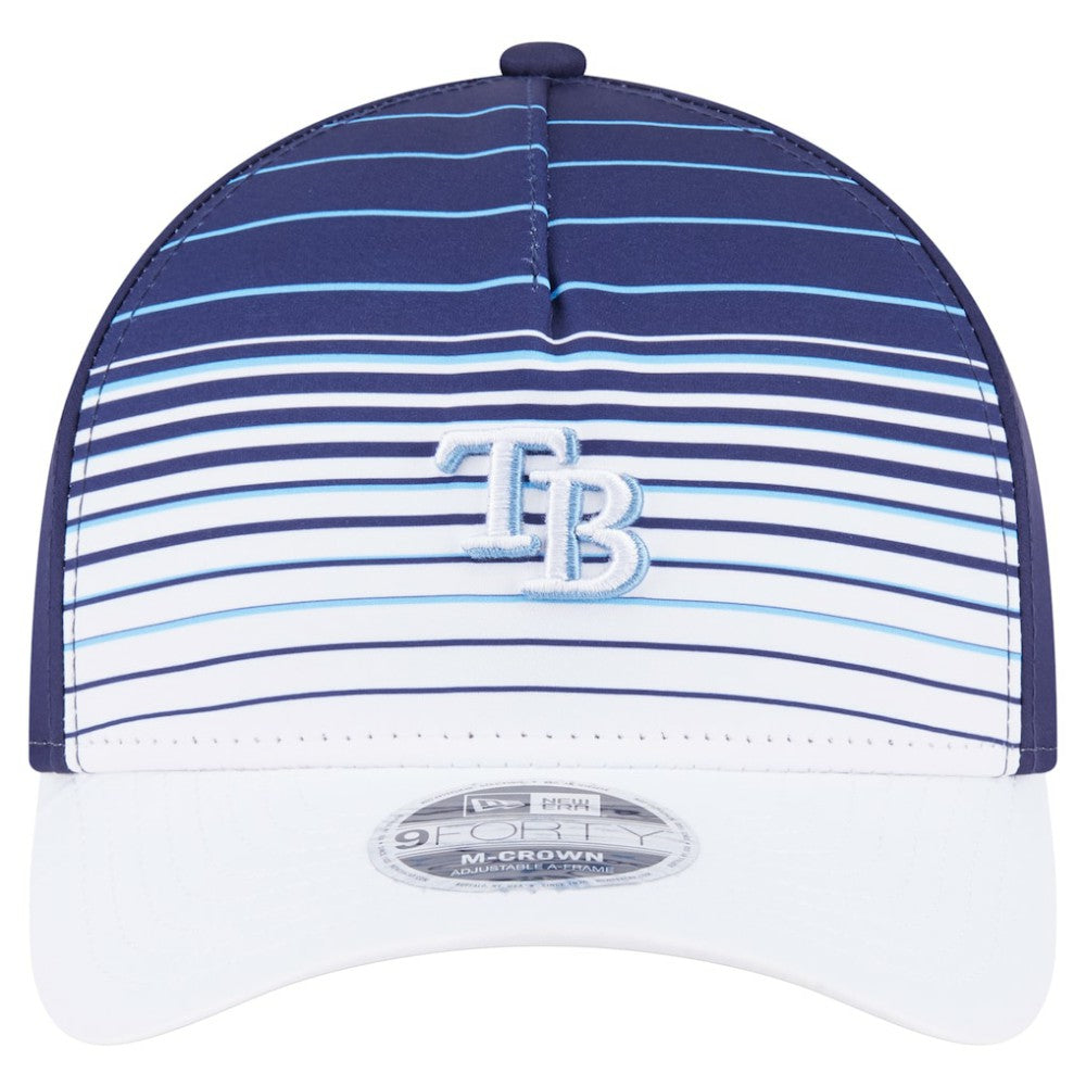 Tampa Bay Rays New Era Gradient 9FORTY M-Crown Adjustable Hat - Navy - New Era Lifestyle