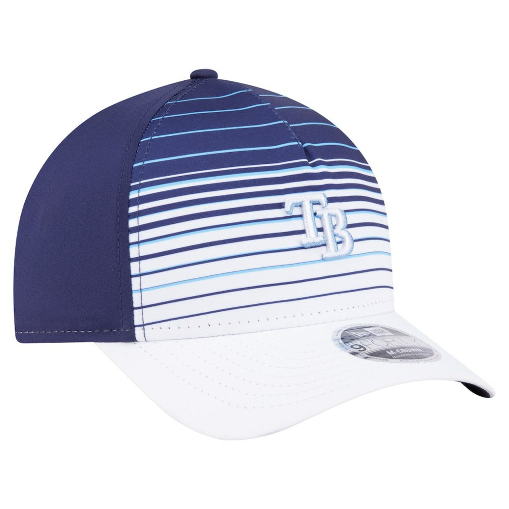 Tampa Bay Rays New Era Gradient 9FORTY M-Crown Adjustable Hat - Navy - New Era Lifestyle