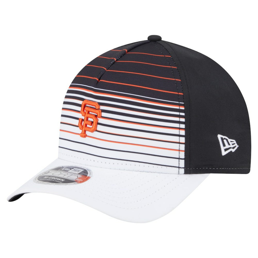 San Francisco Giants New Era Gradient 9FORTY M-Crown Adjustable Hat - Black - New Era Online