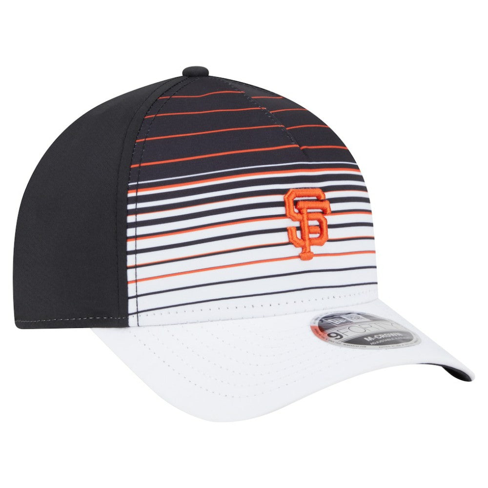 San Francisco Giants New Era Gradient 9FORTY M-Crown Adjustable Hat - Black - New Era Online
