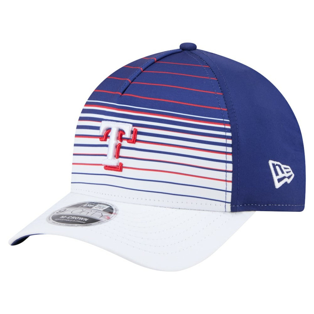 Texas Rangers New Era Gradient 9FORTY M-Crown Adjustable Hat - Royal - New Era Lifestyle