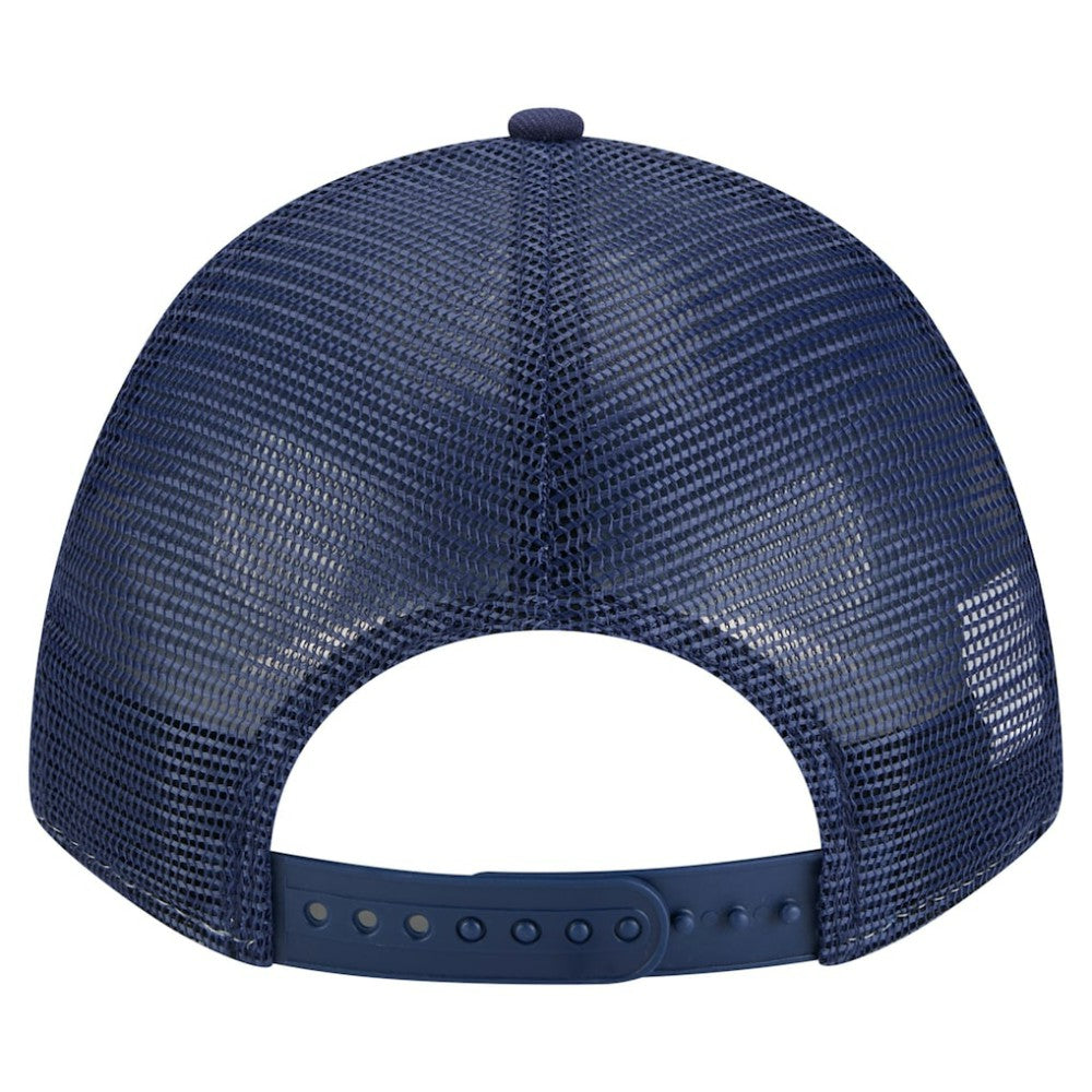 Tampa Bay Rays New Era 2-Tone Color Pack 9FORTY M-Crown A-Frame Adjustable Hat - Light Blue/Navy - New Era Lifestyle