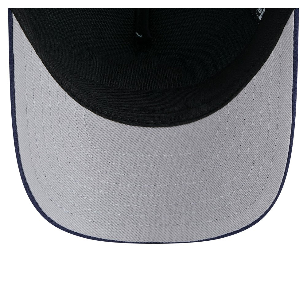 Miami Marlins New Era 2-Tone Color Pack 9FORTY M-Crown A-Frame Adjustable Hat - Light Blue/Navy - New Era Online