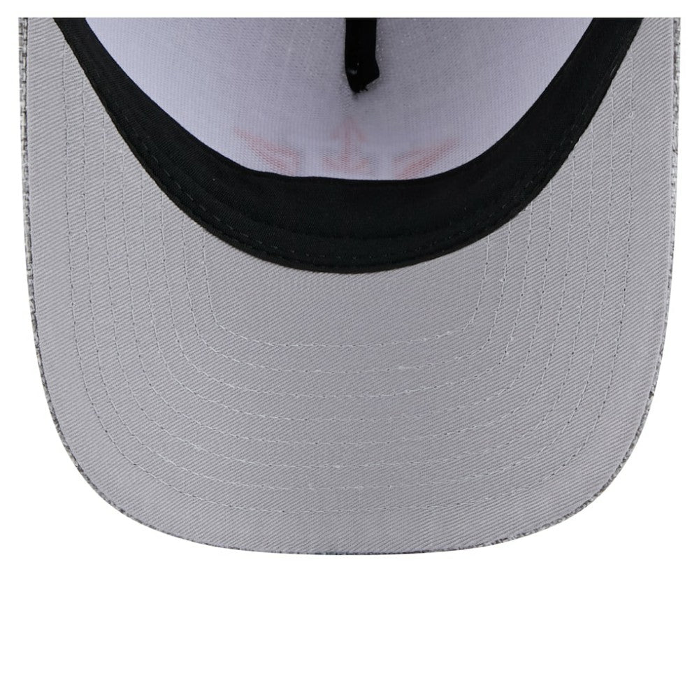 Houston Astros New Era Cotton Weave M-Crown A-Frame 9FORTY Adjustable Hat - Gray - New Era Discount