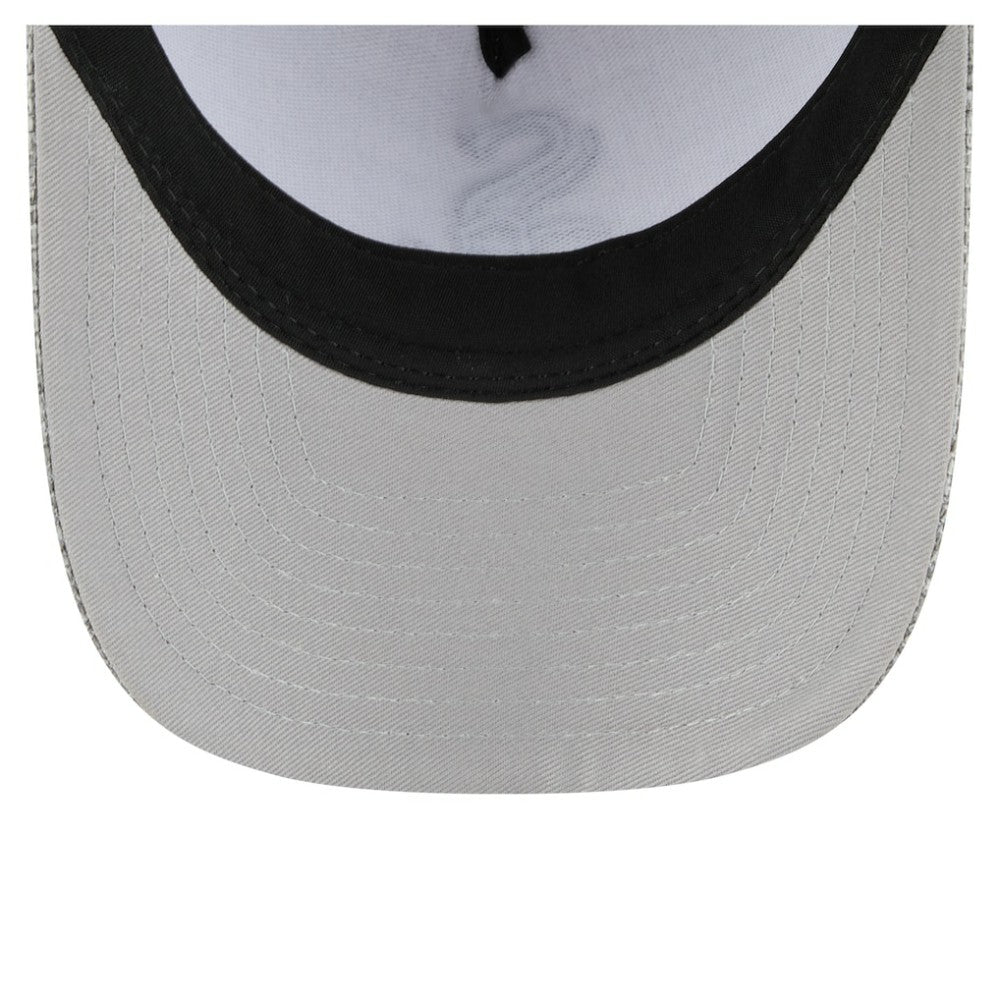 Chicago White Sox New Era Cotton Weave M-Crown A-Frame 9FORTY Adjustable Hat - Gray - New Era on Sale