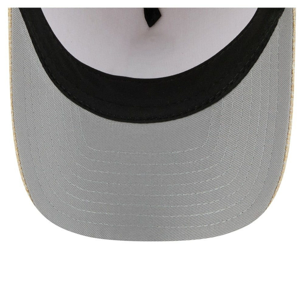 Chicago White Sox New Era Cotton Weave M-Crown A-Frame 9FORTY Adjustable Hat - Beige - New Era Sale