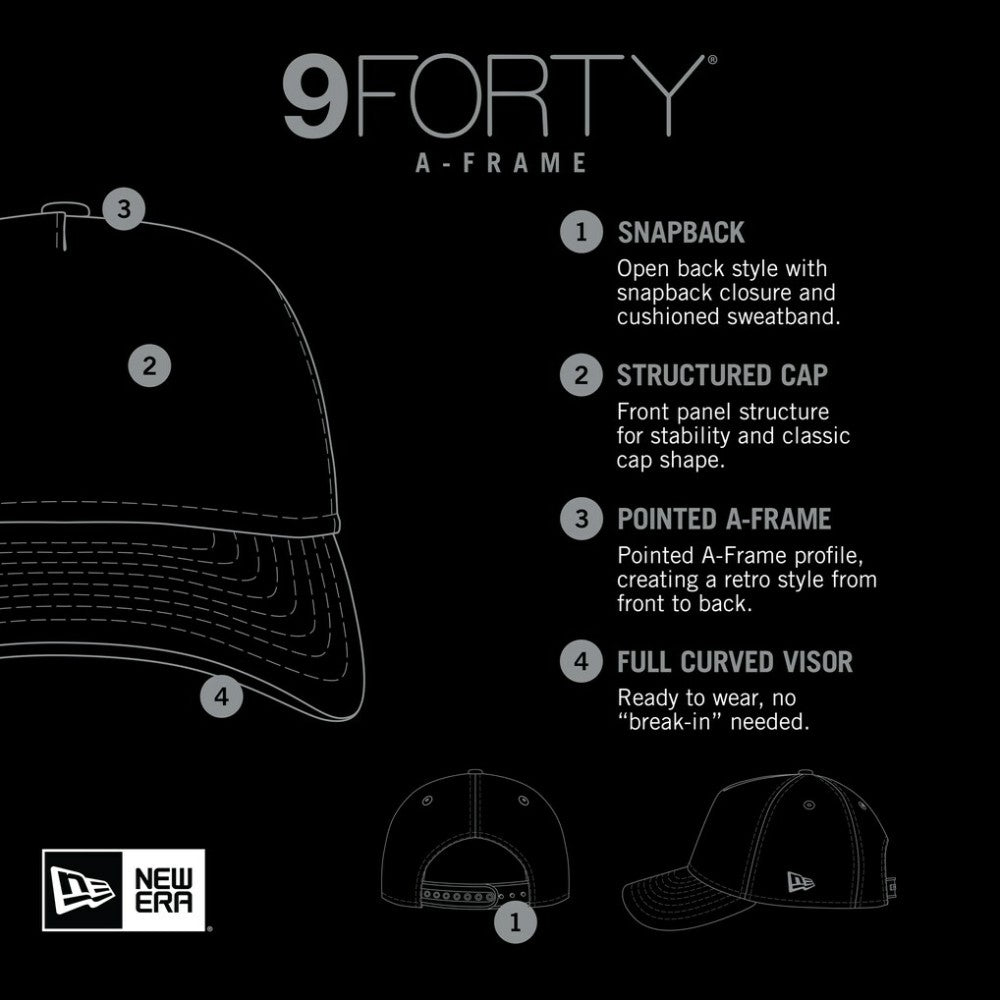 Chicago White Sox New Era Cotton Weave M-Crown A-Frame 9FORTY Adjustable Hat - Beige - New Era Sale