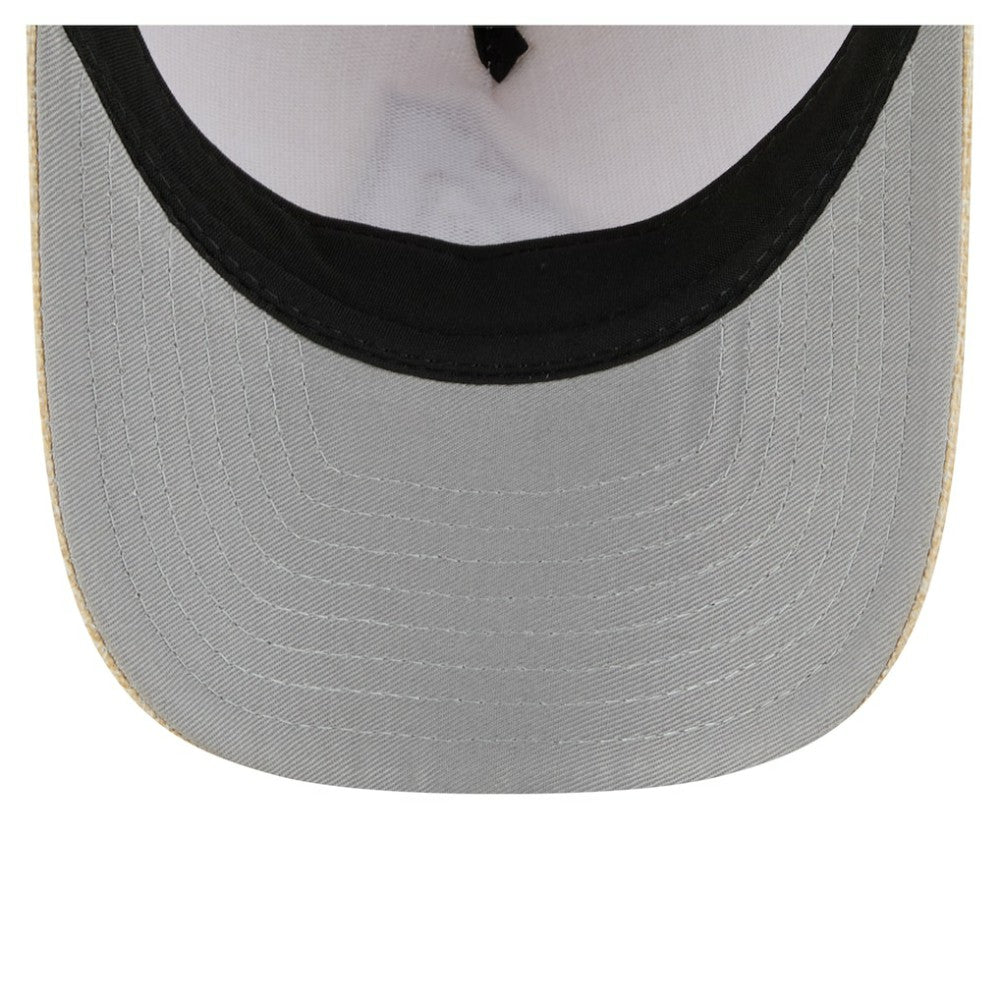 Arizona Diamondbacks New Era Cotton Weave M-Crown A-Frame 9FORTY Adjustable Hat - Beige - New Era Lifestyle
