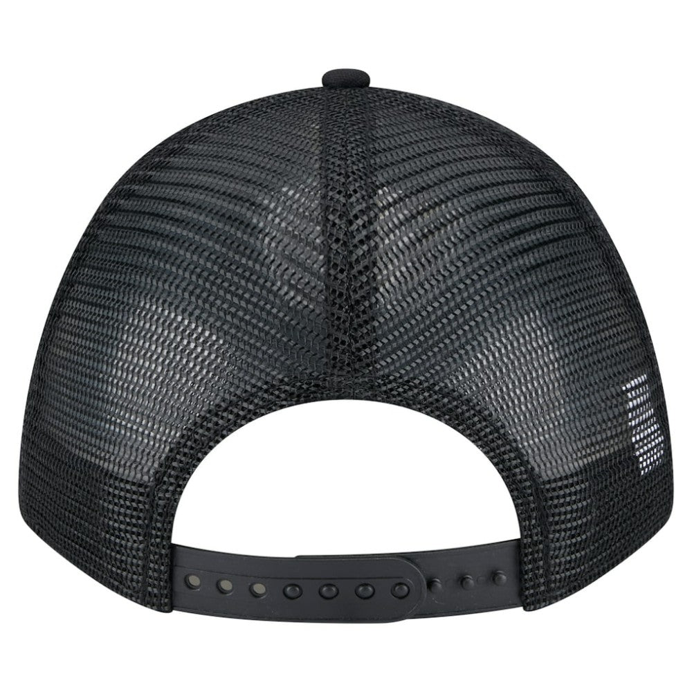 San Francisco Giants New Era Gradient 9FORTY A-Frame M-Crown Trucker Adjustable Hat - Black - New Era Online