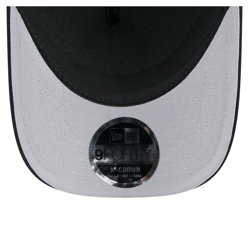 San Francisco Giants New Era Gradient 9FORTY A-Frame M-Crown Trucker Adjustable Hat - Black - New Era Online