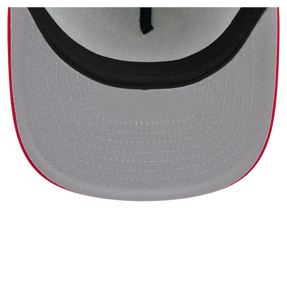 Texas Rangers New Era Retro Script Trucker 9FIFTY Snapback Hat - White/Red - New Era Discount