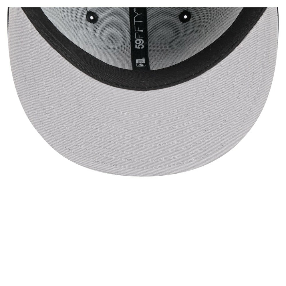 San Francisco Giants New Era Overlap 59FIFTY Fitted Hat - Black - New Era Online