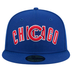 Chicago Cubs New Era Overlap 59FIFTY Fitted Hat - Royal - New Era on Sale