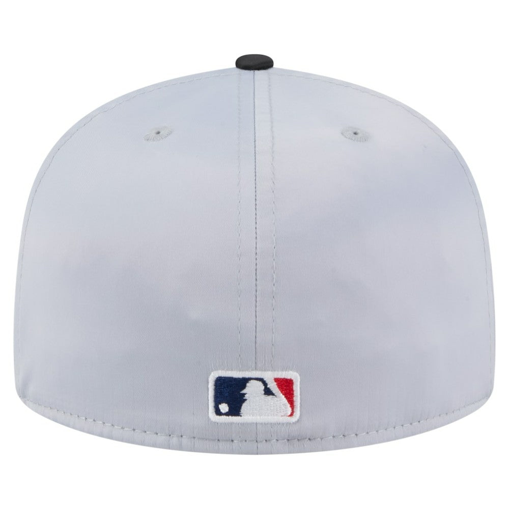 San Francisco Giants New Era Satin 59FIFTY Fitted Hat - Gray/Black - New Era Online