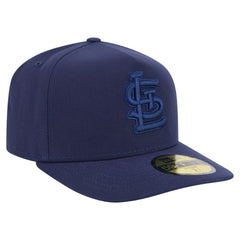 St. Louis Cardinals New Era Color Pack A-Frame 59FIFTY Fitted Hat - Navy - New Era Discount