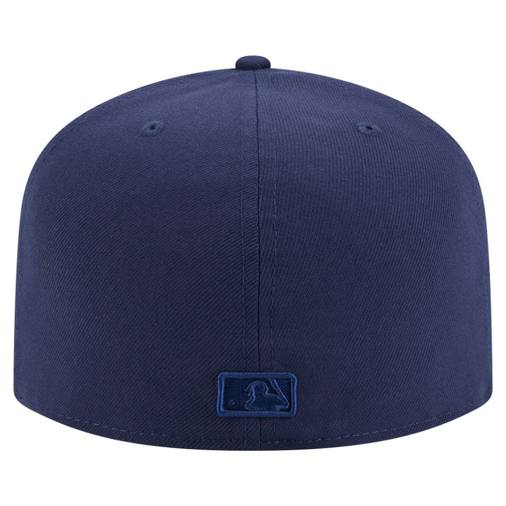 Tampa Bay Rays New Era Color Pack A-Frame 59FIFTY Fitted Hat - Navy - New Era Discount