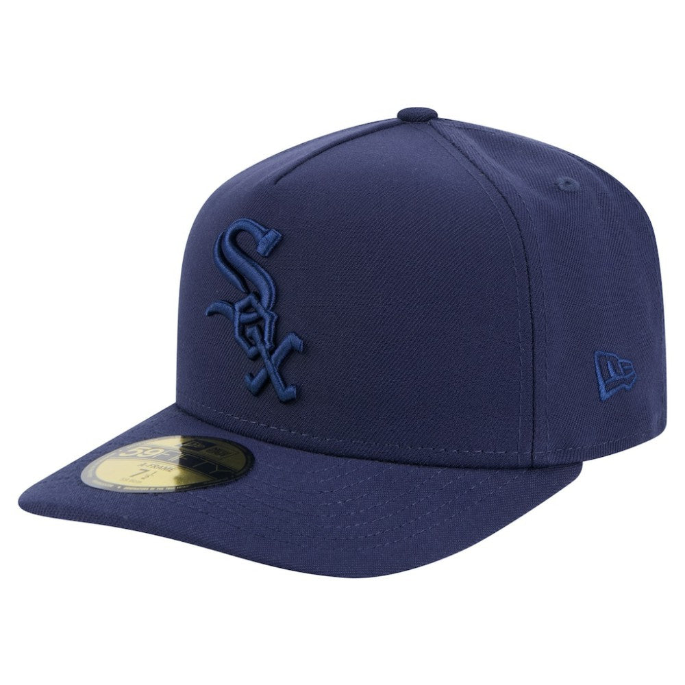 Chicago White Sox New Era Color Pack A-Frame 59FIFTY Fitted Hat - Navy - New Era Lifestyle