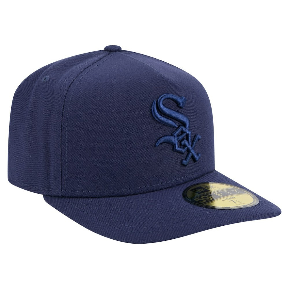 Chicago White Sox New Era Color Pack A-Frame 59FIFTY Fitted Hat - Navy - New Era Lifestyle