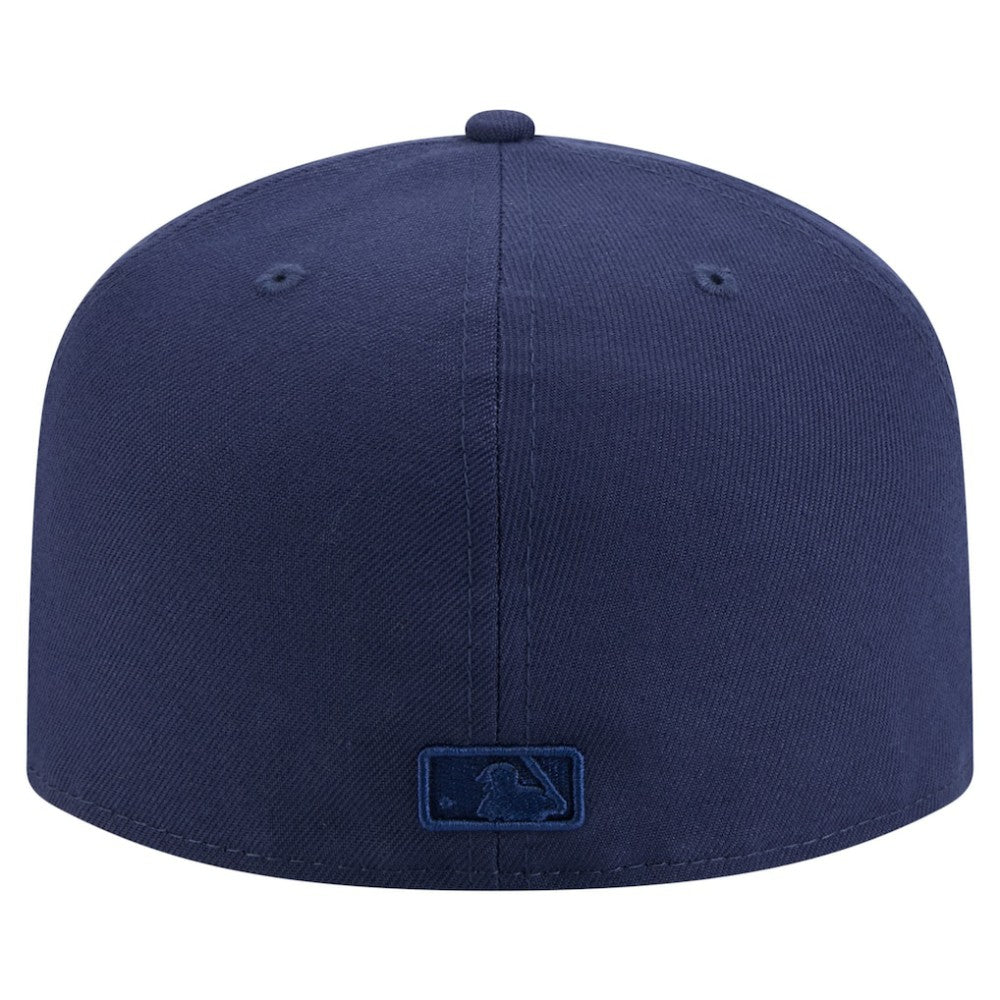 Atlanta Braves New Era Color Pack A-Frame 59FIFTY Fitted Hat - Navy - New Era Sale