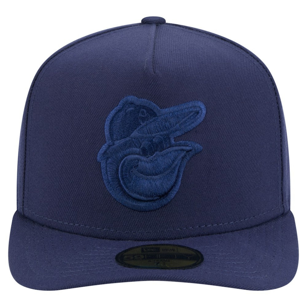 Baltimore Orioles New Era Color Pack A-Frame 59FIFTY Fitted Hat - Navy - New Era Sale