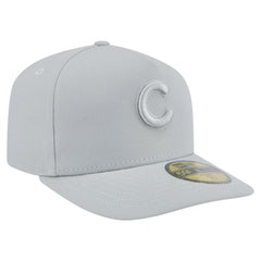 Chicago Cubs New Era Colorpack A-Frame 59FIFTY Fitted Hat - Gray - New Era Sale