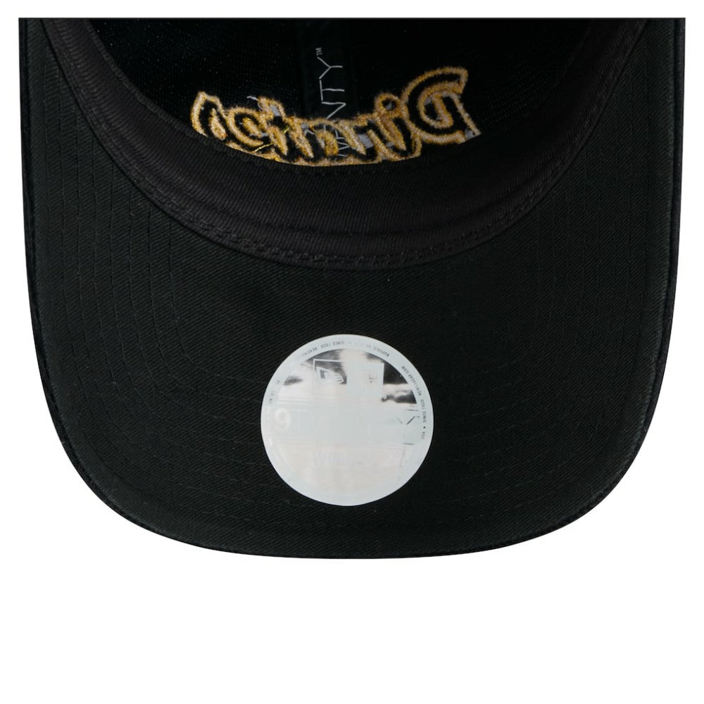 Pittsburgh Pirates New Era Women's Corduroy 9TWENTY Adjustable Hat - Black - New Era Sale