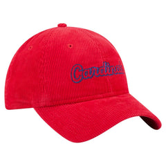 St. Louis Cardinals New Era Women's Corduroy 9TWENTY Adjustable Hat - Red - New Era Discount